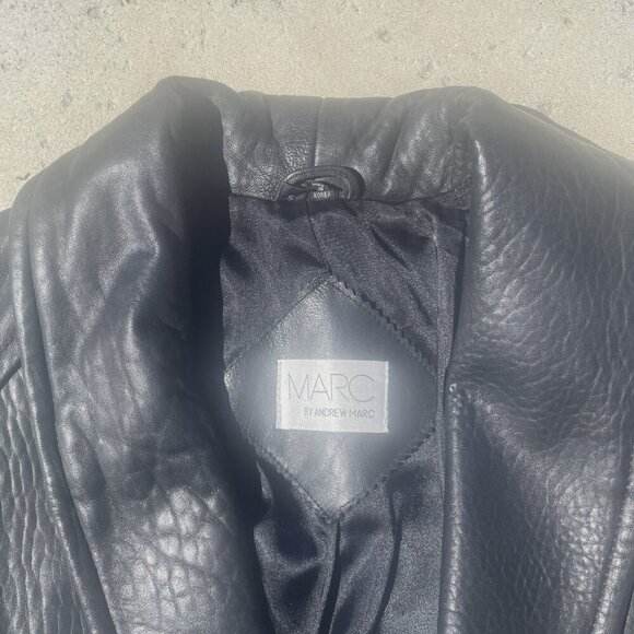 Marc by Andrew Marc Women's Soft Leather Jacket size - Small - Picture 3 of 4